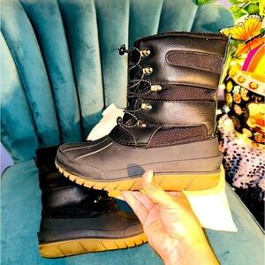 Boy's High Sierra Blaine Winter Black Boots